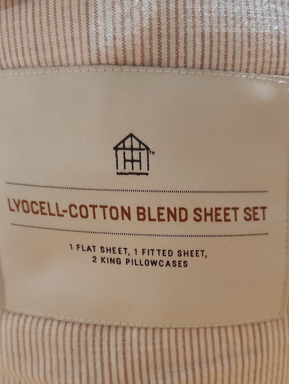 Lyocell Cotton Blend King Size Sheet Set - Picture 3 of 9